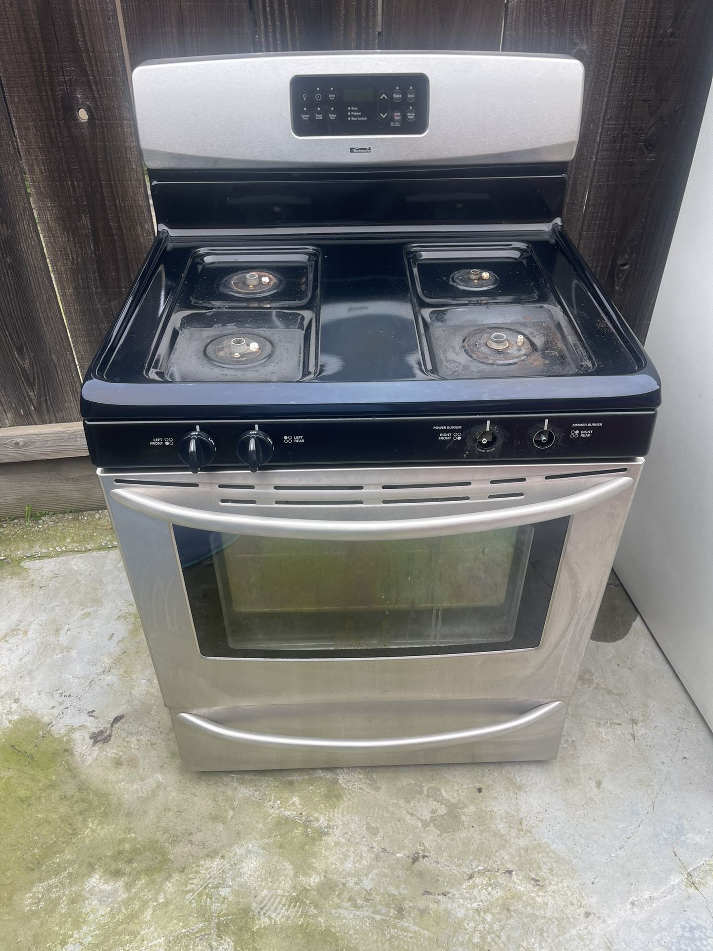 Kenmore Gas Stove