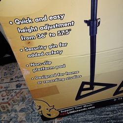 Proline Adjustable Studio Monitor Stand