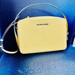 Michael Kors Yellow Crossbody 