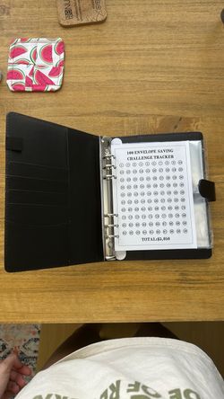 Cash saving binder