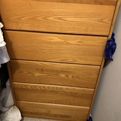 Wooden night stand/storage