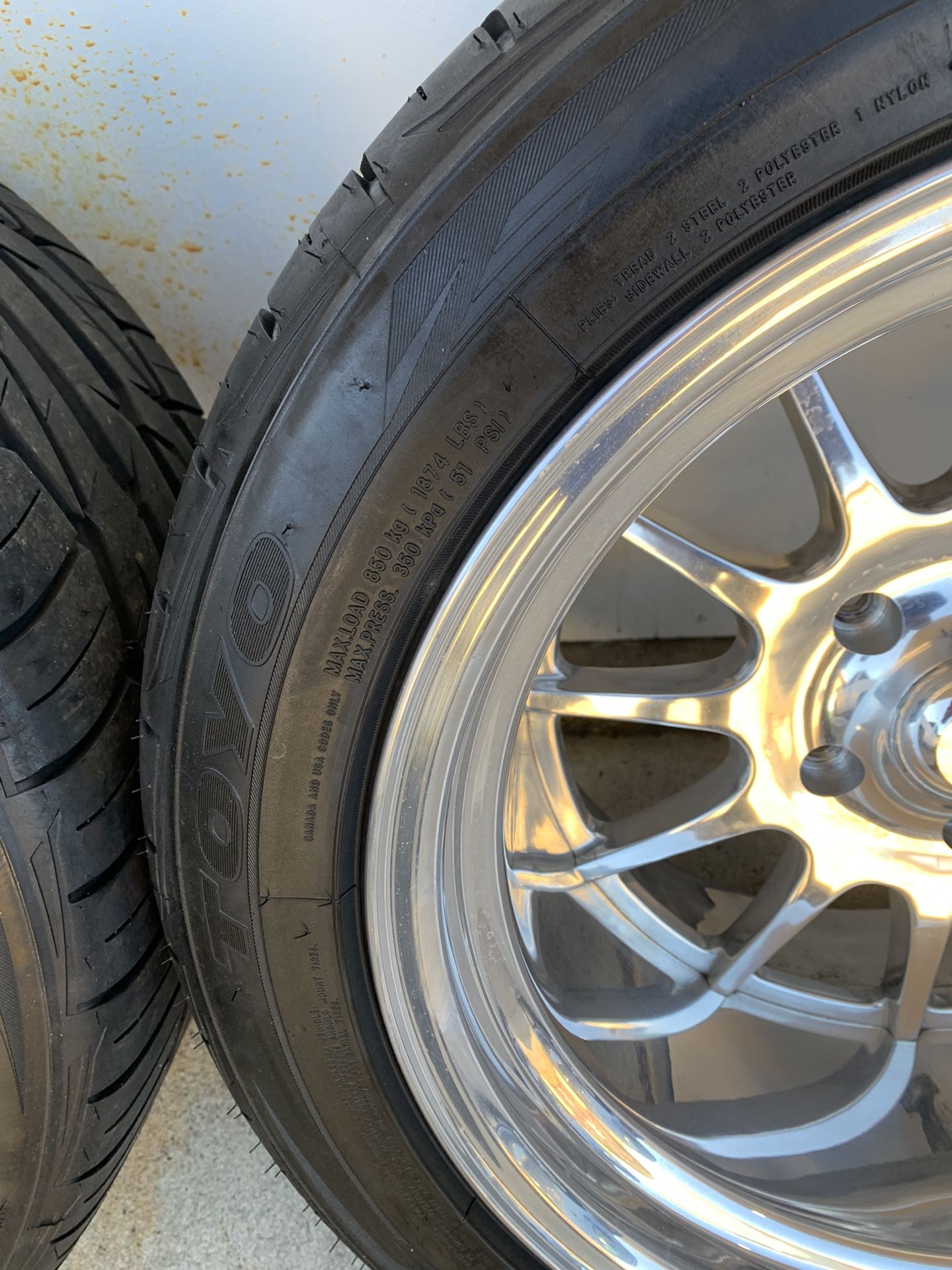Obs Silverado 8998 17x11 Wheels And Tires for Sale in Hayward, CA