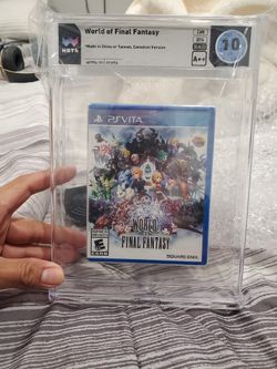 Ps Vita World Of Final Fantasy.