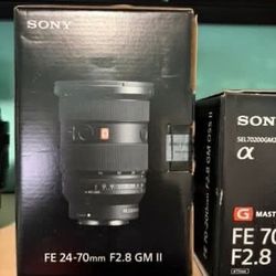 Brand New Sealed Sony FE 24-70mm f/2.8 GM II Lens (2-Year Warranty)