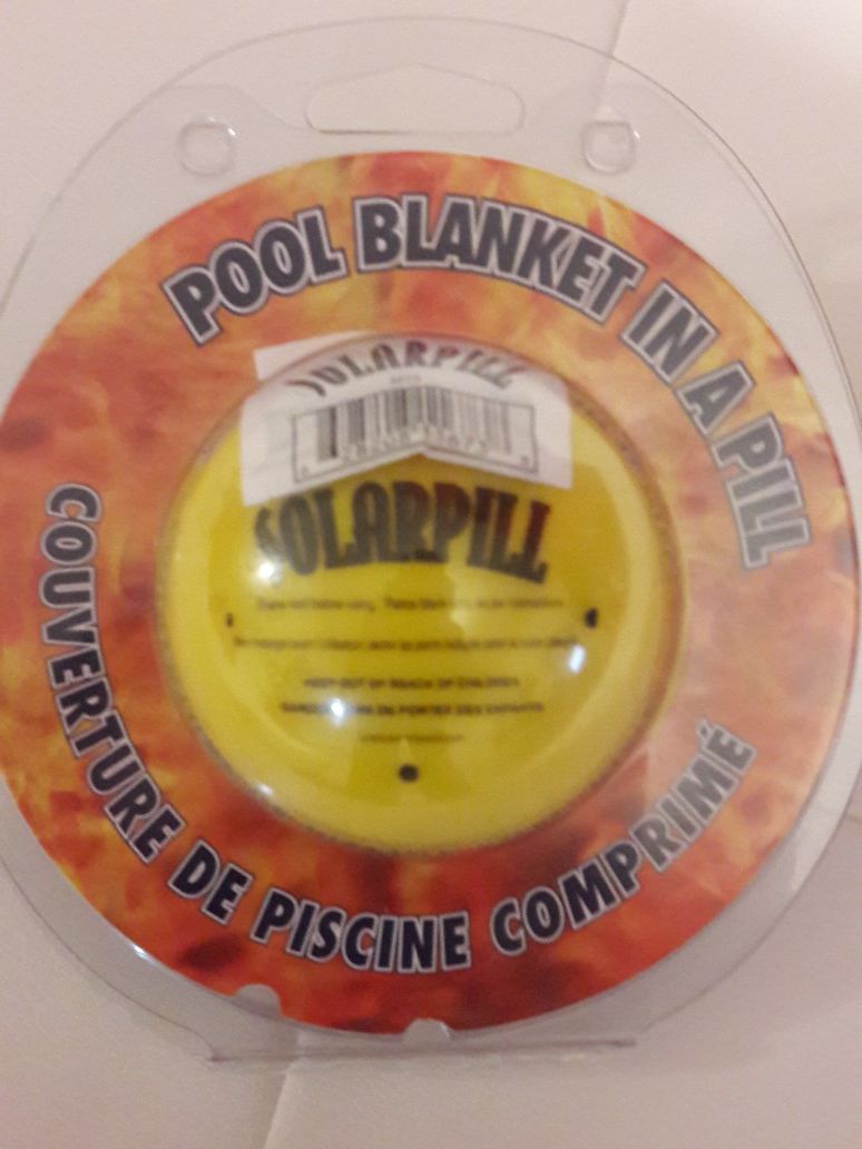 Pool blanket in a pill
