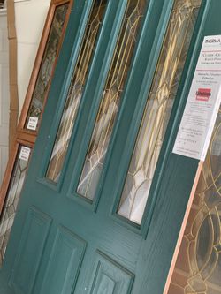 Two Colors Front Door 36W X 79.5H