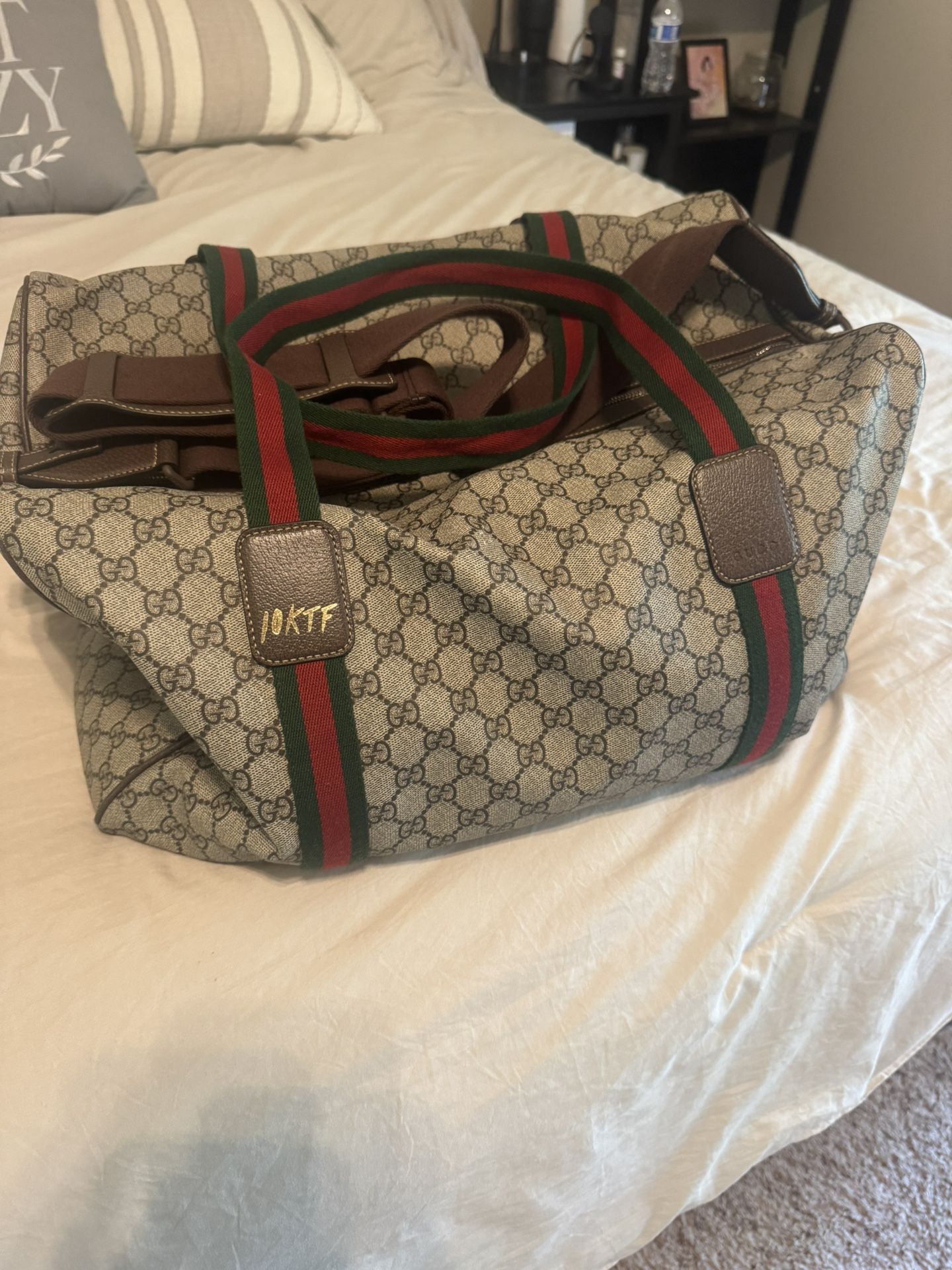 Rare Gucci 10KTF Duffel Bag