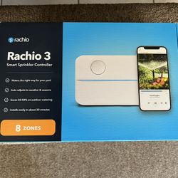 Rachio 3 Smart Sprinkler Controller -8 Zone