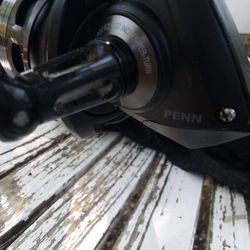 (New)1(Like new)Penn Conflict 2 Longcast.Okuma Epixor 7'1pc Rod,1500yrd Powerpro