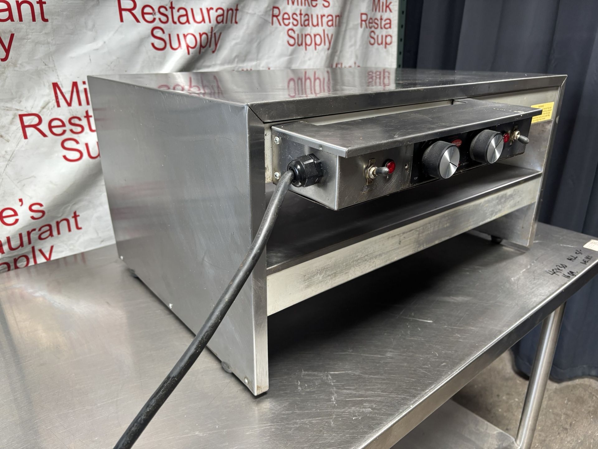 Hatch Hot Shelf Food Warmer Pass Through Commercial Restaurant NSF Heat Lamp Hot Holding Shelf 
