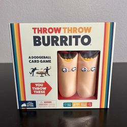 Throw Throw Burrito by Exploding Kittens - A Dodgeball Card Game