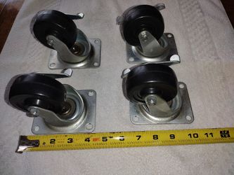 Casters With Locks Heavy Duty