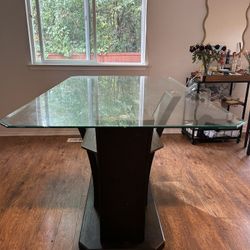 Big Glass Table 