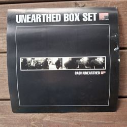 Promotional Johnny Cash  Unearthed Box Set Record Store Poster