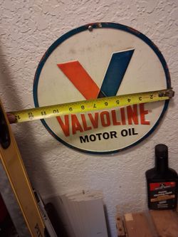 Oil sign