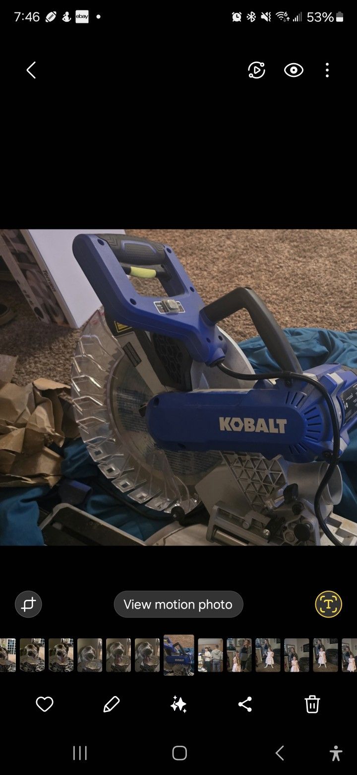 Kobalt  Saw 175 Like New