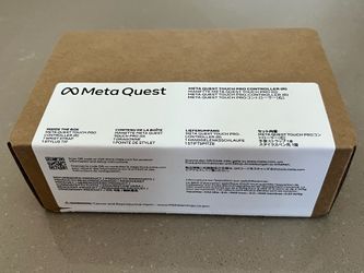 Meta Quest Touch Pro Controllers (Pair) – RMA Replacement | Factory Refurbished | Sealed