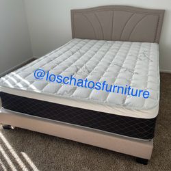 Queen Size Bed And Mattress 