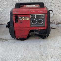 HONDA EX1000 Gas Portable Generator