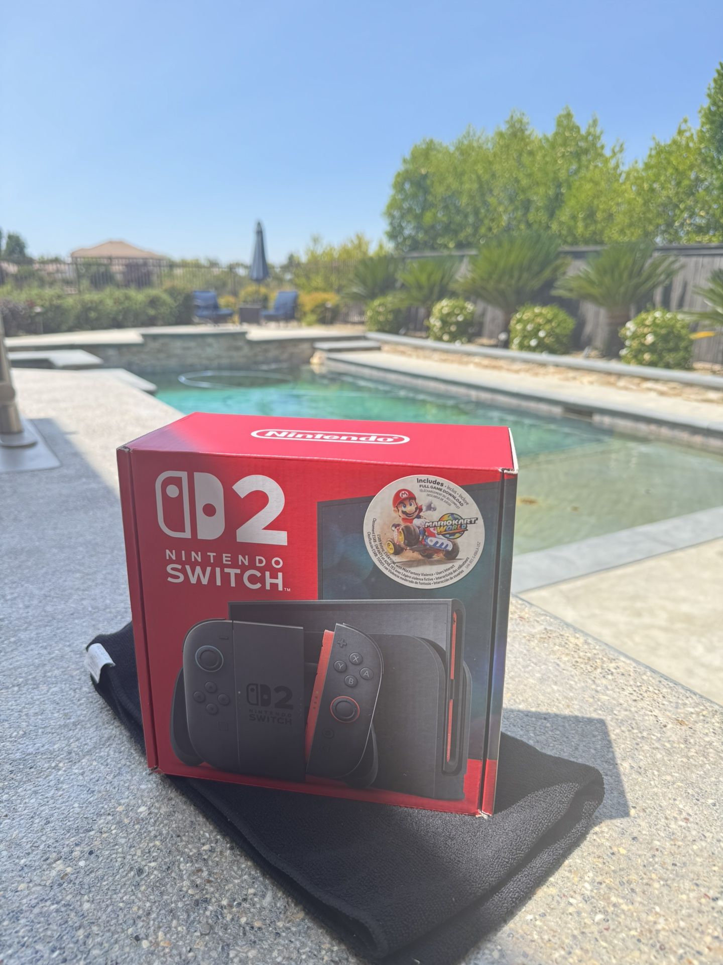  Nintendo Switch 2 – Mario Kart World Bundle (Brand New & Sealed) CASH ONLY