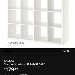 IKEA KALLAX shelf (assembled) 