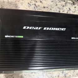 Car Amplifier Deaf Bonce Machete Fight 