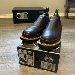 Romeos Georgia Boot Steel Toe Size 8 1/2 W (Mens)