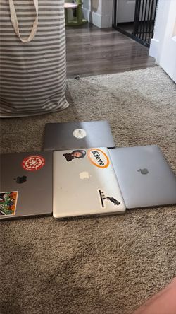 Assortment of MacBook Pros