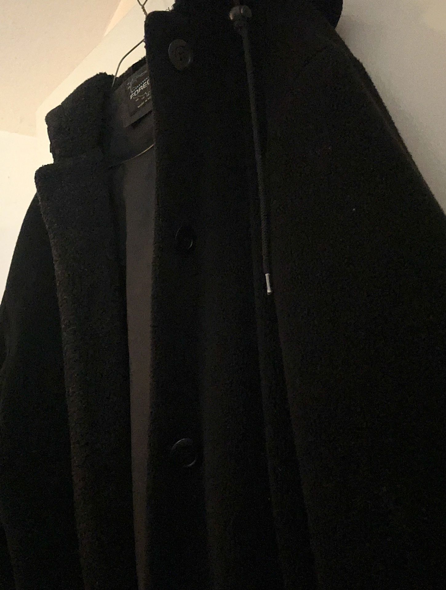 WOMENS FORECASTER SPORT FLEECE/SHERPA BUTTON DOWN COAT
