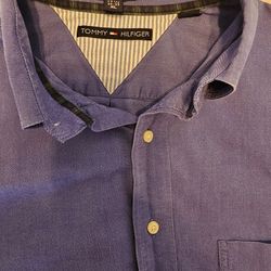 Tommy Hill Flinger Button Down Oxford Long Sleeves Size 17 And 1/2