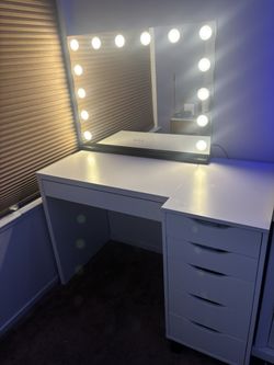 Vanity desk . Take all for 130 OBO