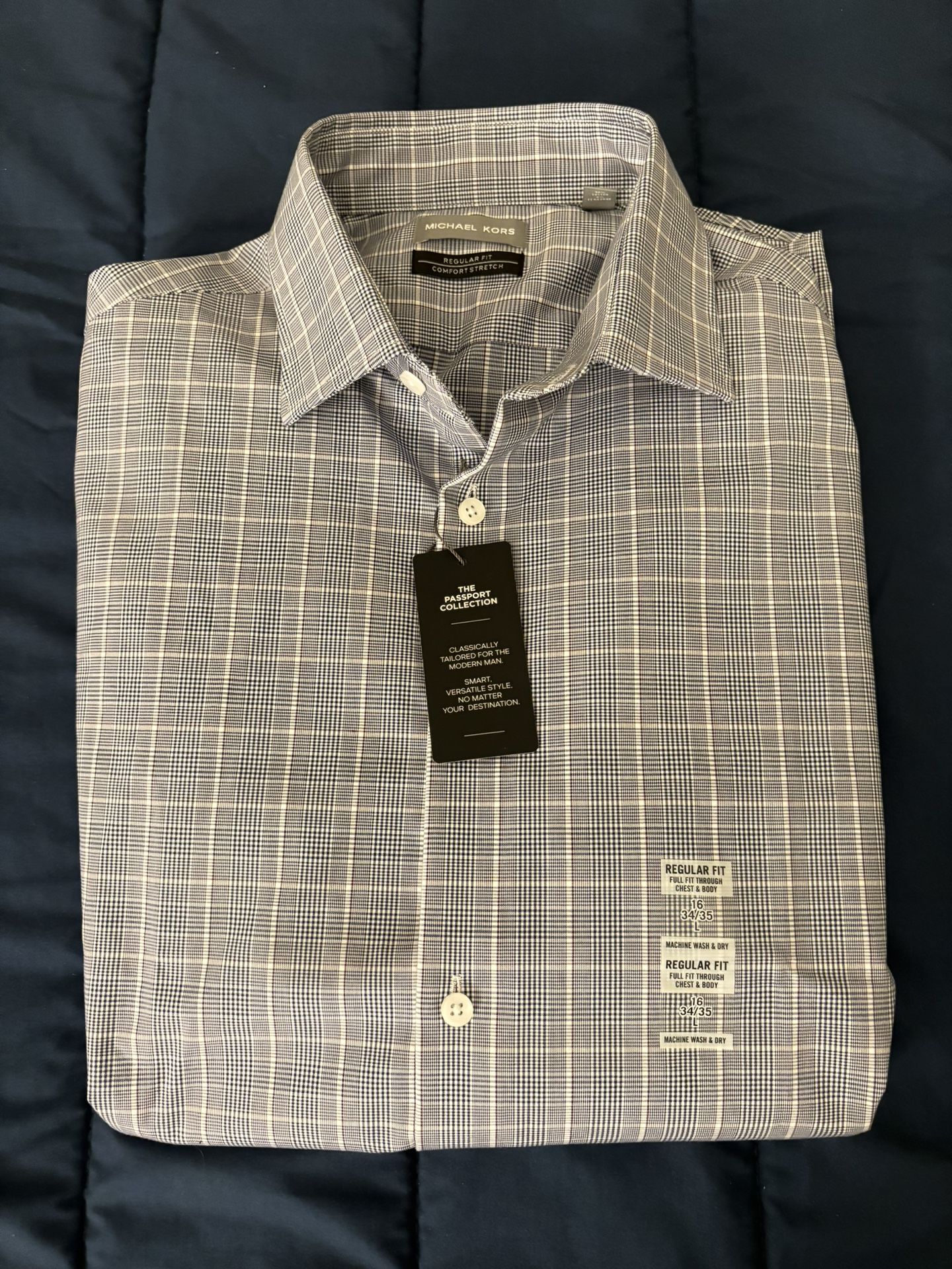 Michael Kors Men’s Gray Dress Shirt