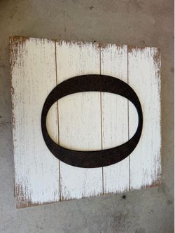 Wooden Letter Decor- Letter O