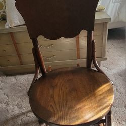 Antique Wood Rocker