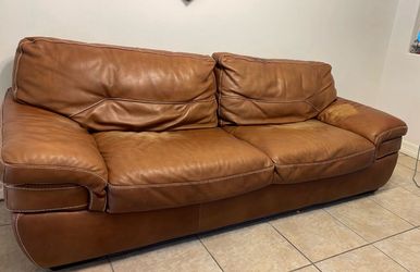 Nattuzzi Leather Sofa