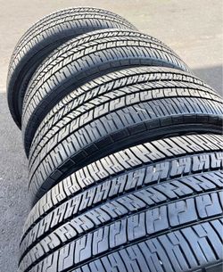 245 55 18 Goodyear I'm selling this set of tires with 90% life left on all 4