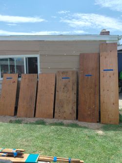 Plywood cut to size sheets