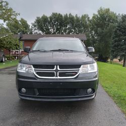 2011 Dodge Journey Black Sxt 