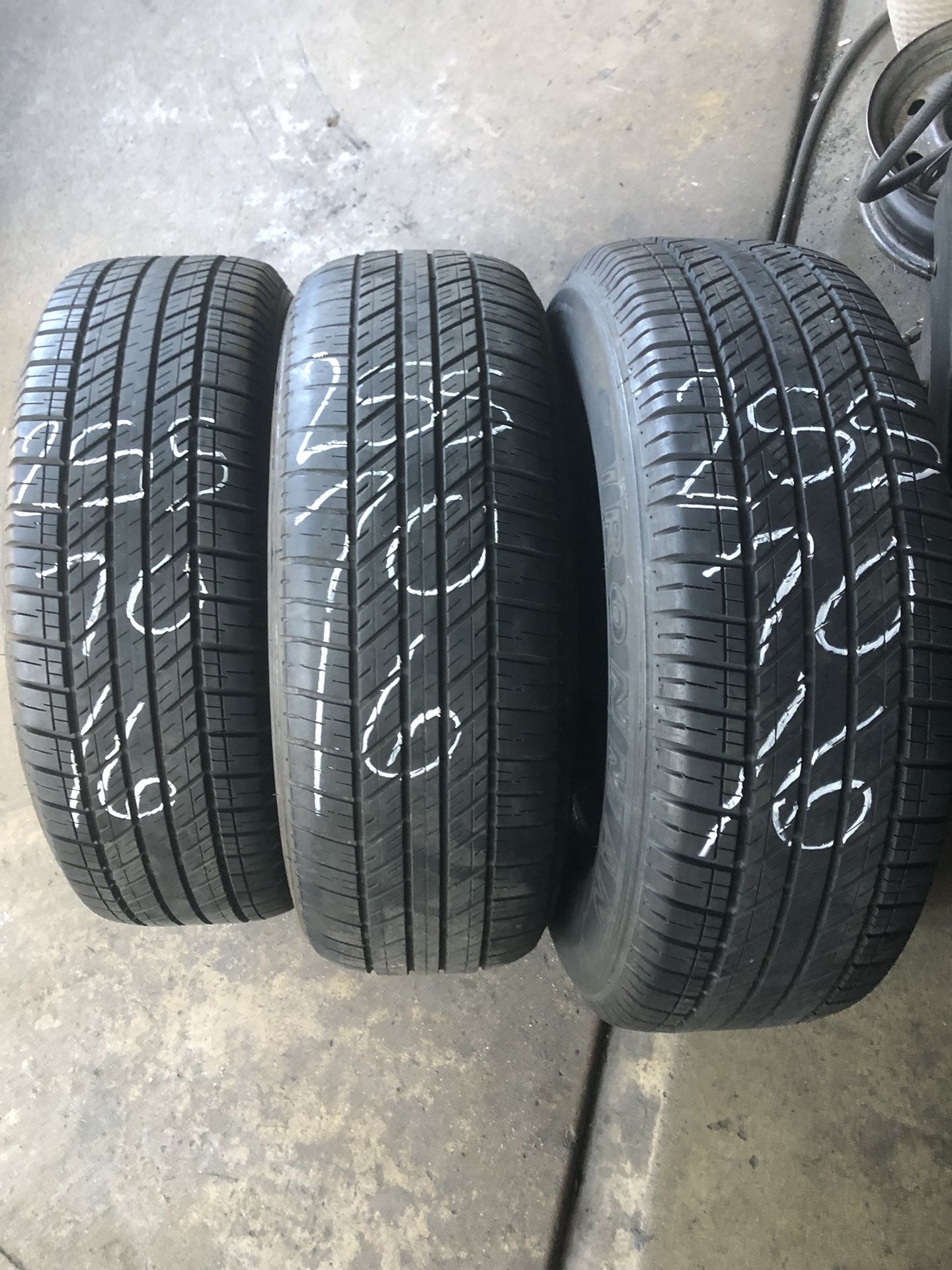 255/70/16” Free Installation $60 Each