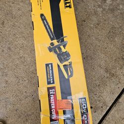 DeWalt Flexvolt 60v Chainsaw Bar 18 New Only Tool $180 Price Firm/ Nueva Precio Firme $180