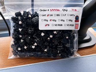 Boba U4 Keyboard Switches