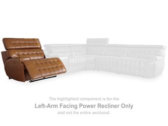 Temmpton Chocolate LAF Power Recliner U9270858