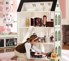 Rare HUGE Pottery Barn Dollhouse