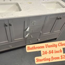  Bathroom Vanity Clearance,30-84 inch 10.021