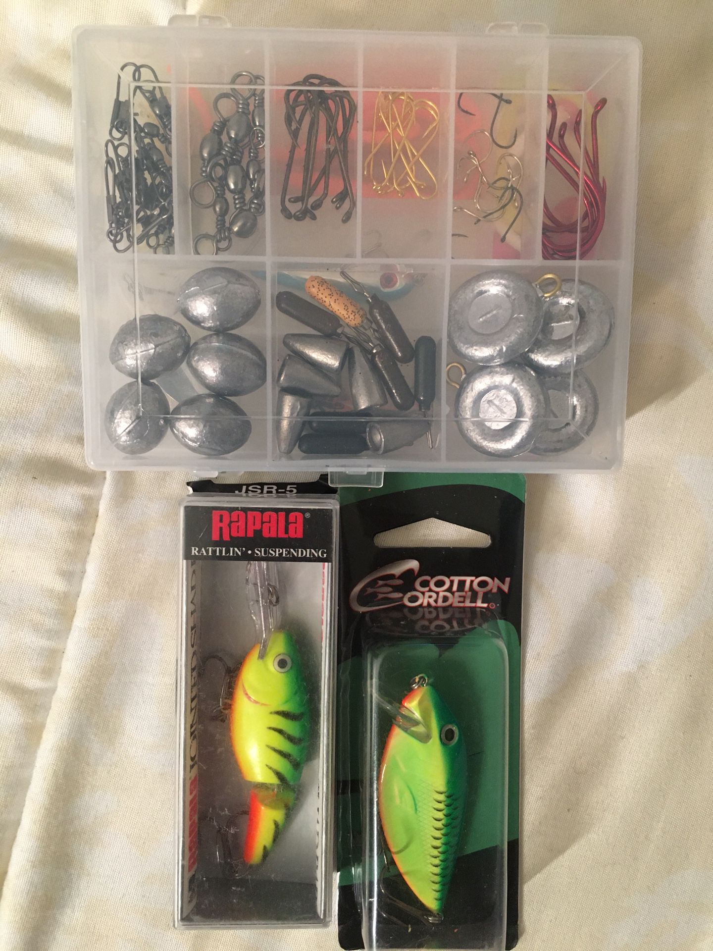 Double Sided Fishing Kit With Lures