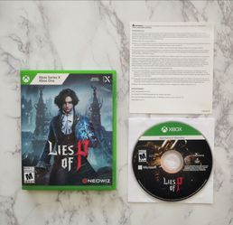 Lies of P for Xbox One/ Series X LIKE NEW AND EXCELLENT CONDITION WOULD TRADE