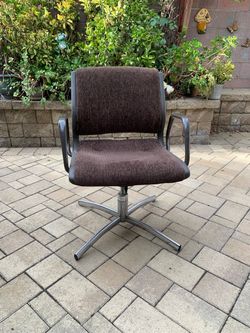 Office Chair with Chrome Base