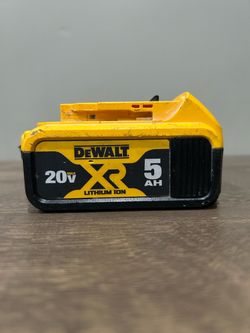Dewalt battery