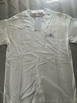 MM6 Maison Margiela White Numeric Logo T-Shirt