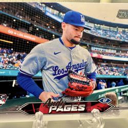Andy Pages Dodgers Topps Stadium Club Rookie 
